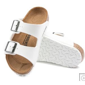 Birkenstock Arizona Kids Birko-Flor White size 34